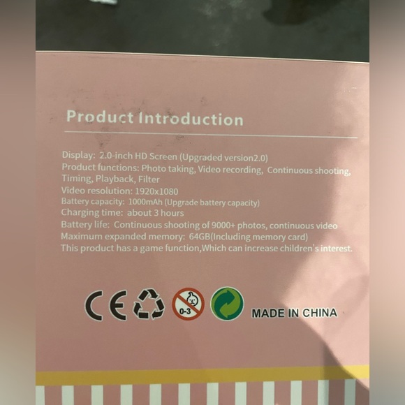 KIDS camera - Picture 2 of 2